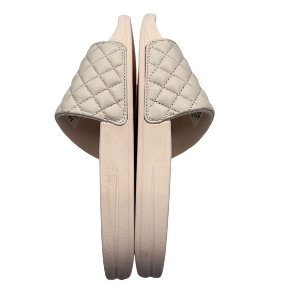 APL Athletic Propulsion Labs Womens US Size 7 Slides Nude Pink Lusso Sandals New - Picture 8 of 10